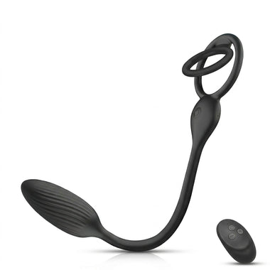 Anneau Vibrant Double pour Couples — Télécommande Sans Fil